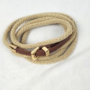Michael Kors Woven Rope Belt